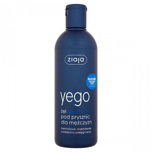 Ziaja Yego, żel pod prysznic, Sport, 300 ml