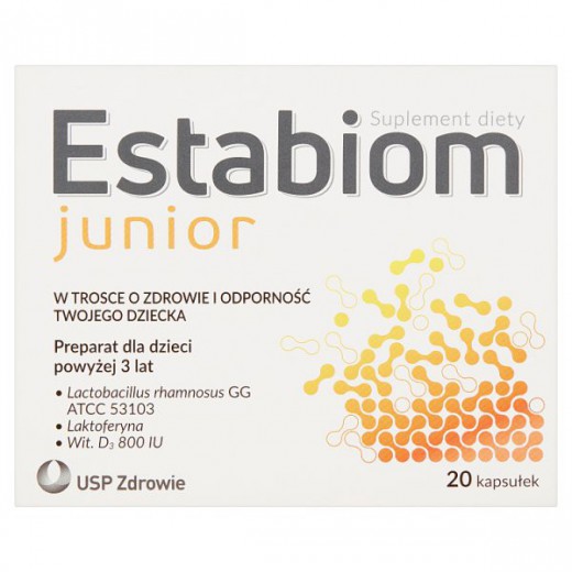 Estabiom Junior, 20 kapsułek