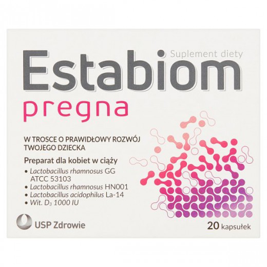 Estabiom Mama (dawniej Estabiom Pregna), 20 kapsułek