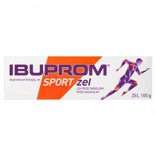 Ibuprom sport 50mg/g, żel, 100g