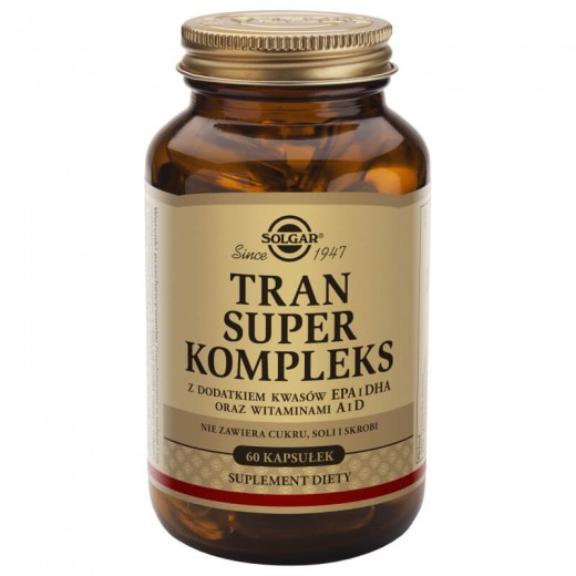Solgar Tran Super Kompleks, kapsułki, 60 szt.