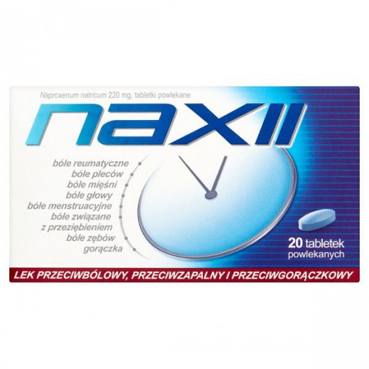 Naxii 220 mg, 20 tabletek powlekanych