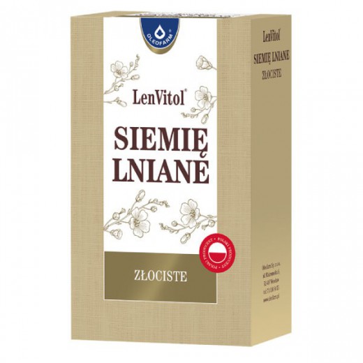 Oleofarm Siemię lniane złociste, 250 g
