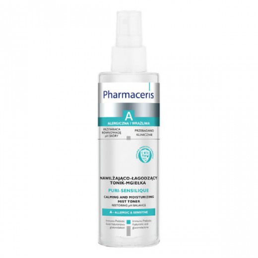 Pharmaceris A Puri-Sensilique, nawilżająco-łagodzący tonik-mgiełka, 200 ml