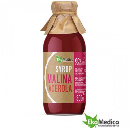 Syrop Malina Acerola, EkaMedica, 300ml