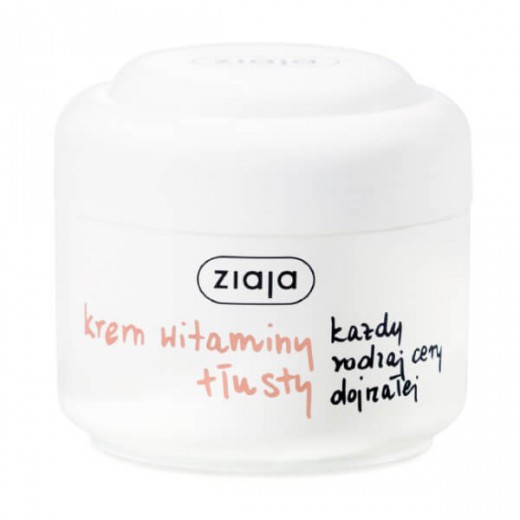 Ziaja, krem witaminowy tłusty, każdy rodzaj cery dojrzałej, 50 ml