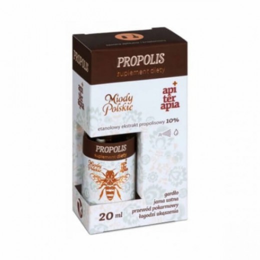 Propolis forte 10%, ekstrakt propolisowy - 20ml